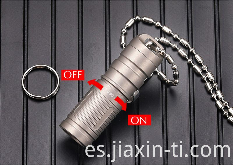 titanium flashlight 